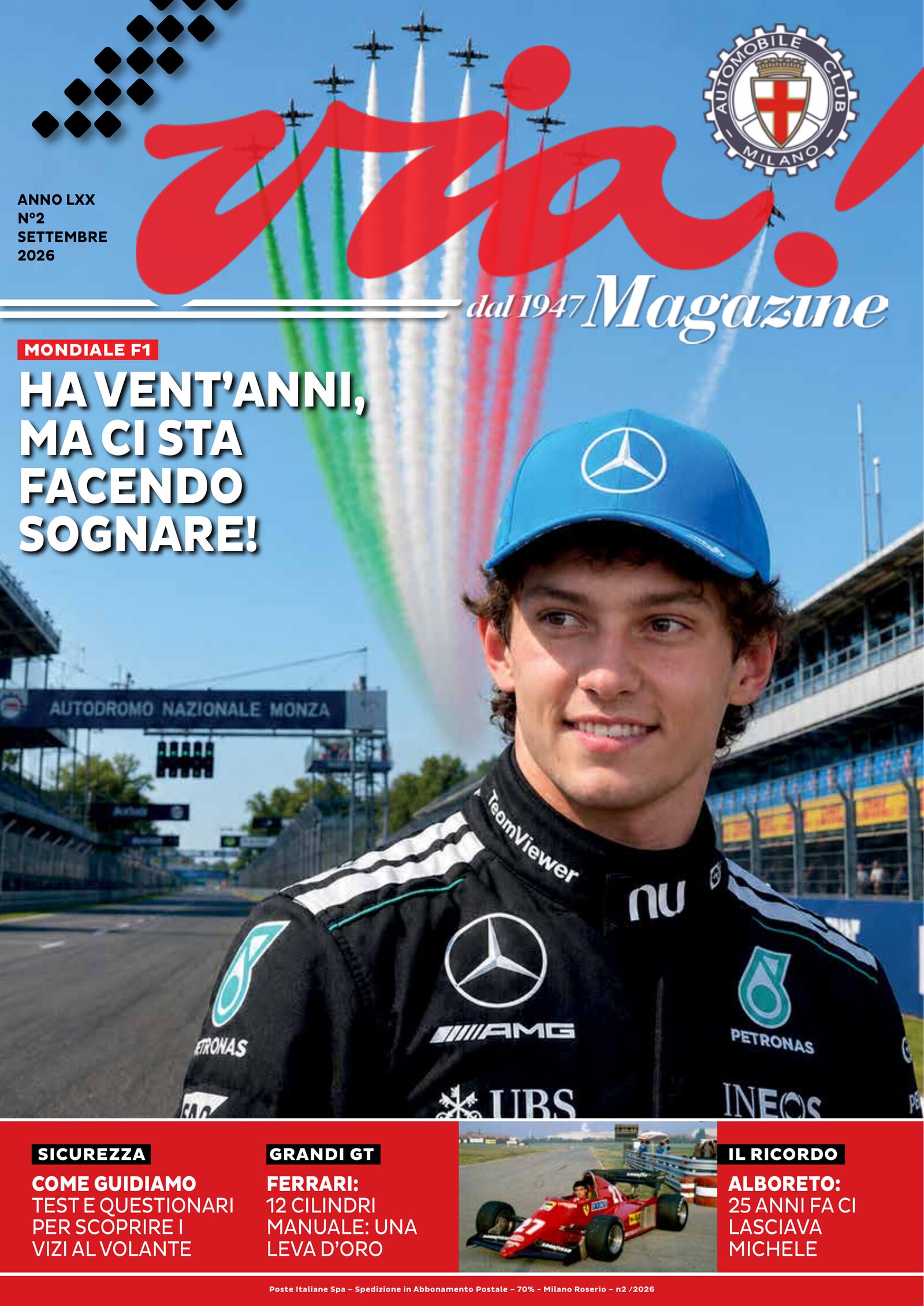 VIA! Magazine · ACI Milano — Alfa Blue Team sarà una fondazione